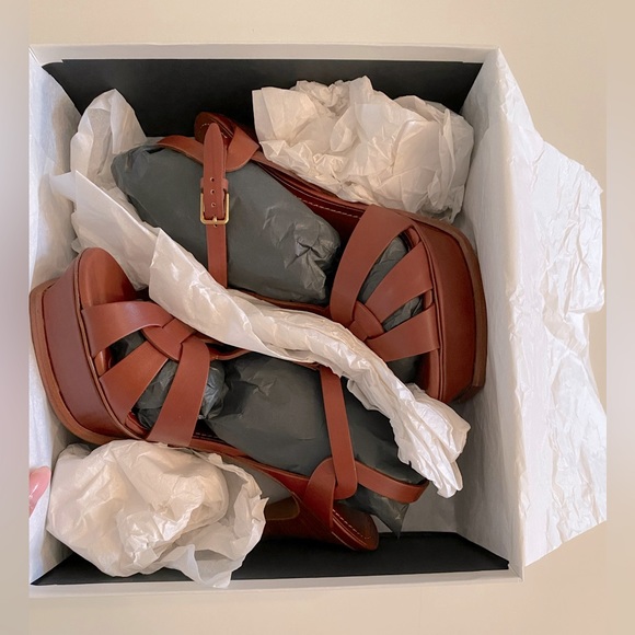 NEW: Yves Saint Laurent / Tribute 105 Platform Sandal / Size 40.5 - Picture 6 of 6
